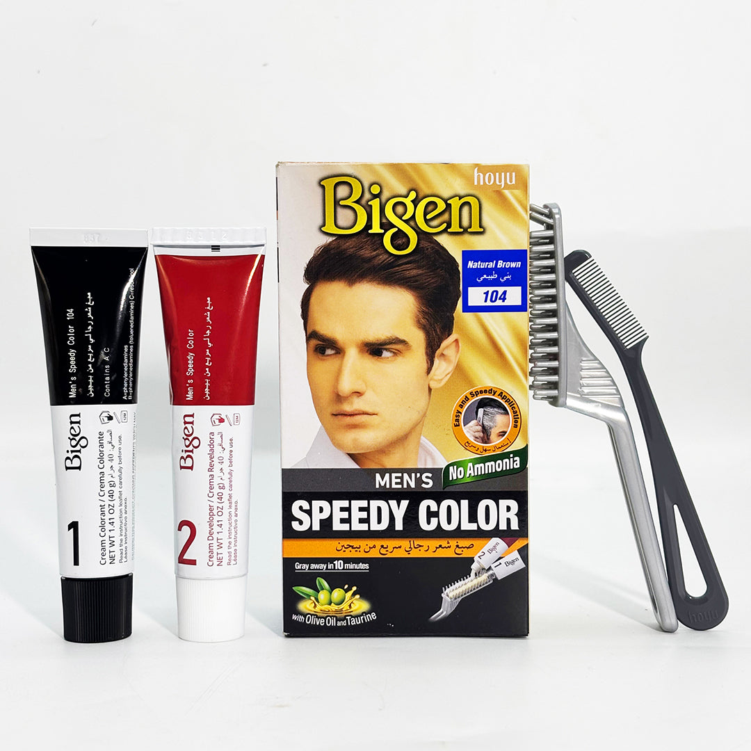 Bigen Men's Speedy Color--Natural-Brown