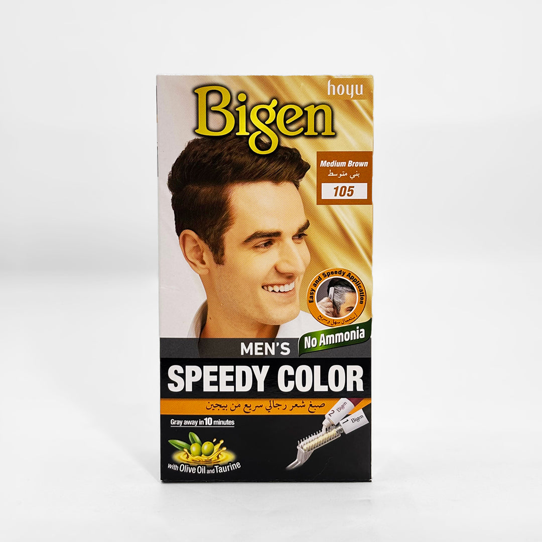Bigen Men's Speedy Color--Medium-Brown