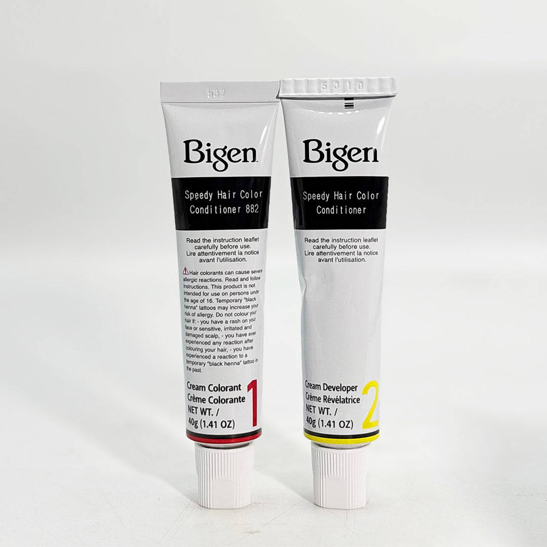 Bigen Speedy Hair Color Conditioner--Brownish-Black