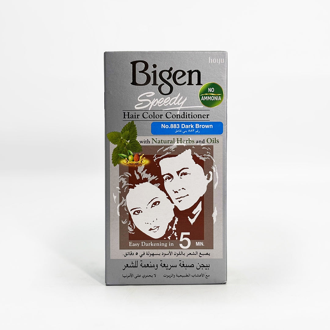 Bigen Speedy Hair Color Conditioner--Dark-Brown