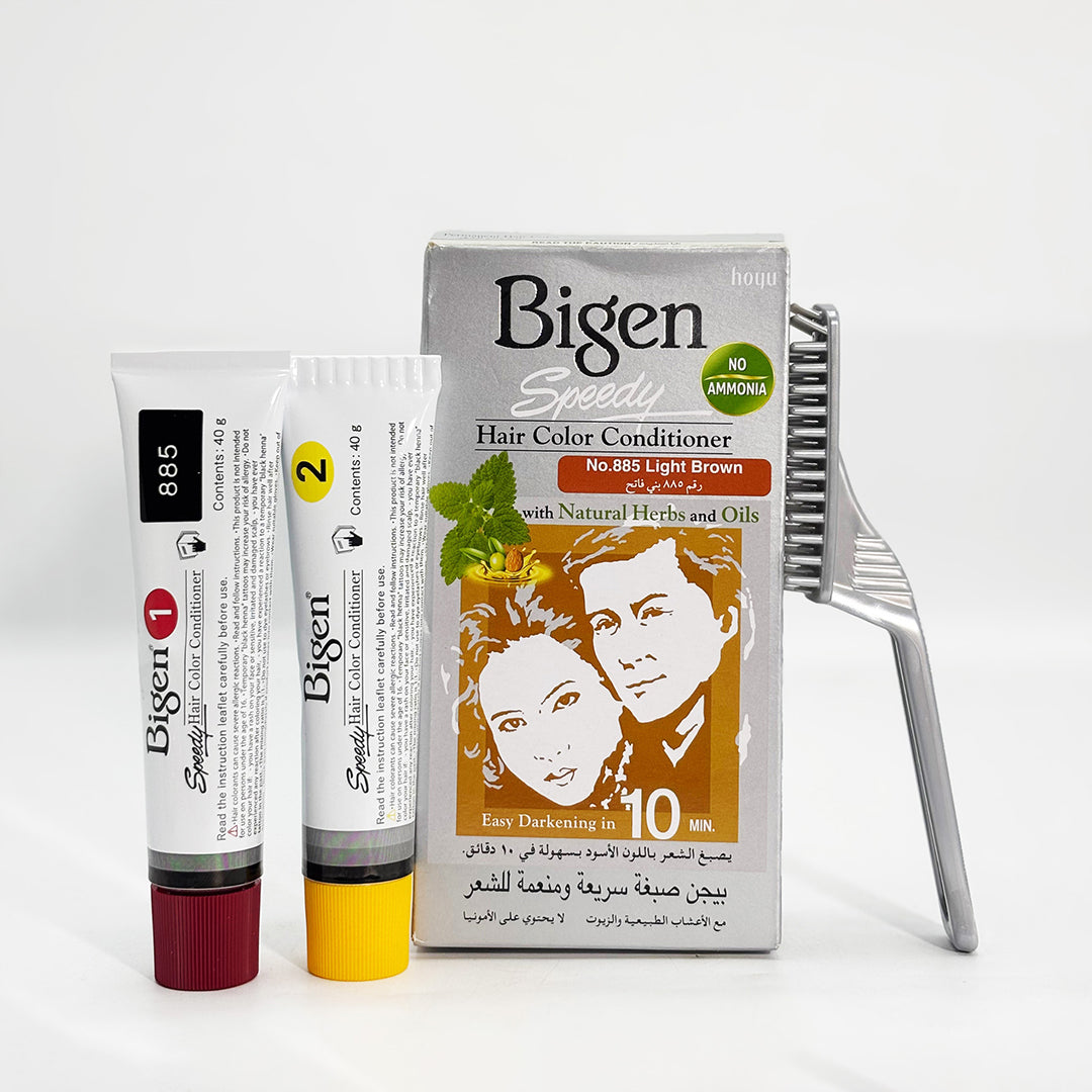 Bigen Speedy Hair Color Conditioner--Light-Brown