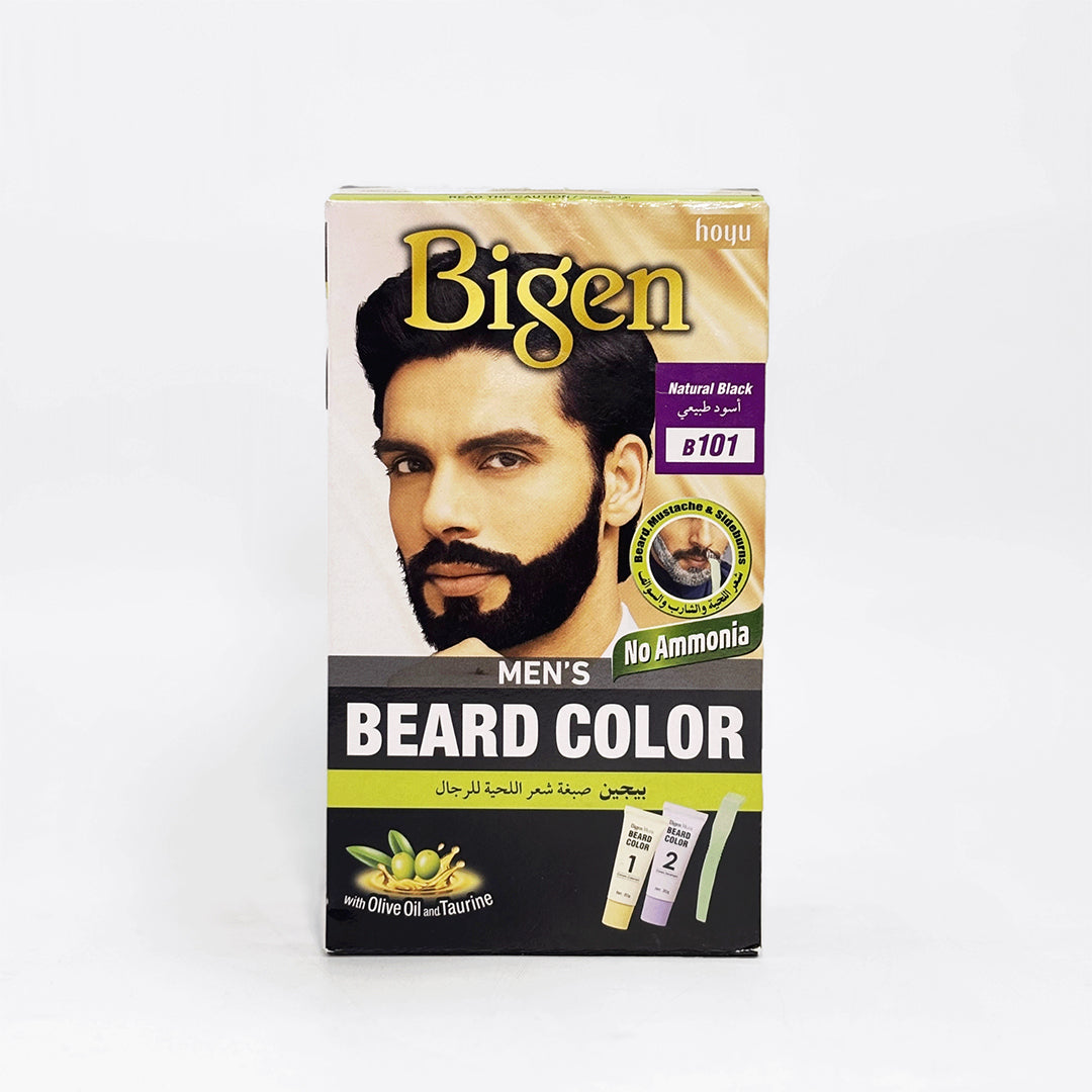Bigen Men's Beard Color-–-Natural-Black