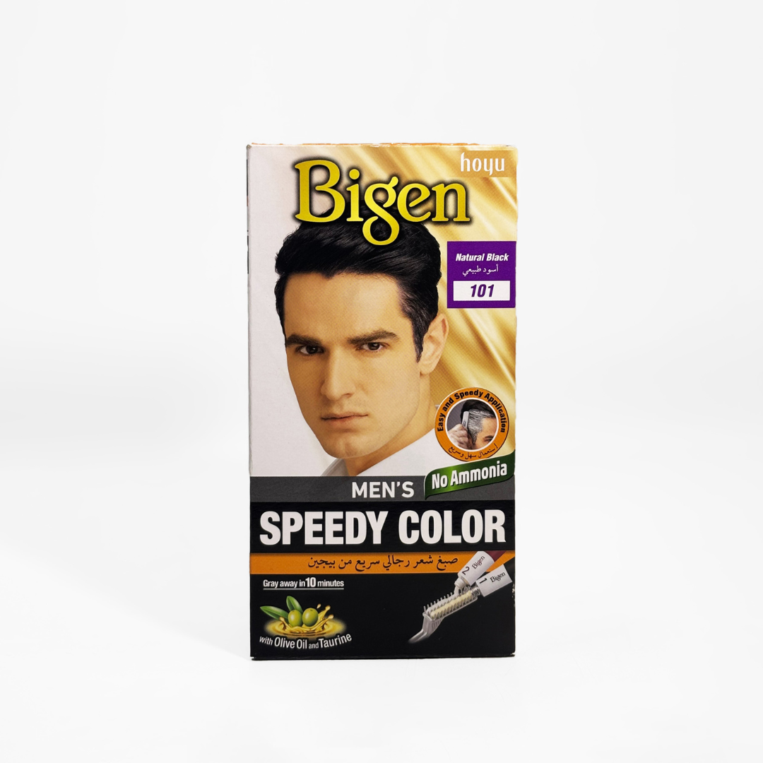 Bigen Men's Speedy Color--Natural-Black